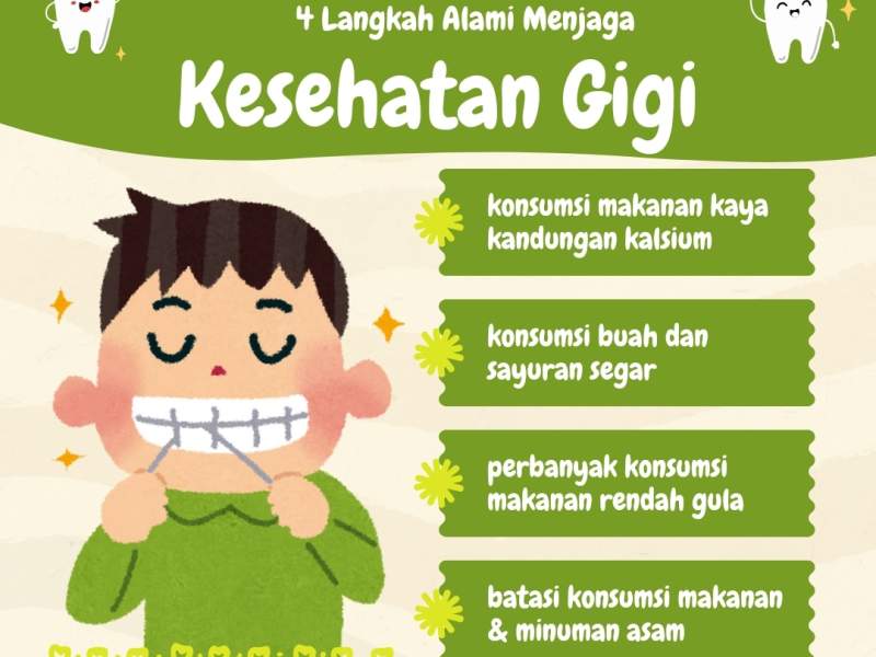 4 Langkah Menjaga Kesehatan Gigi