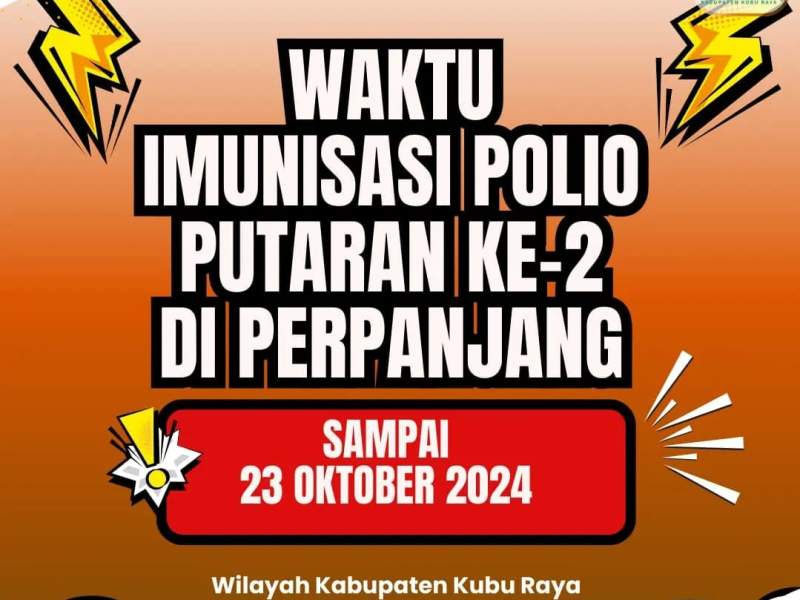 Perpanjangan Imunisasi Polio 2024