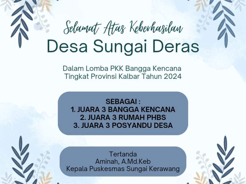 Selamat dan Sukses